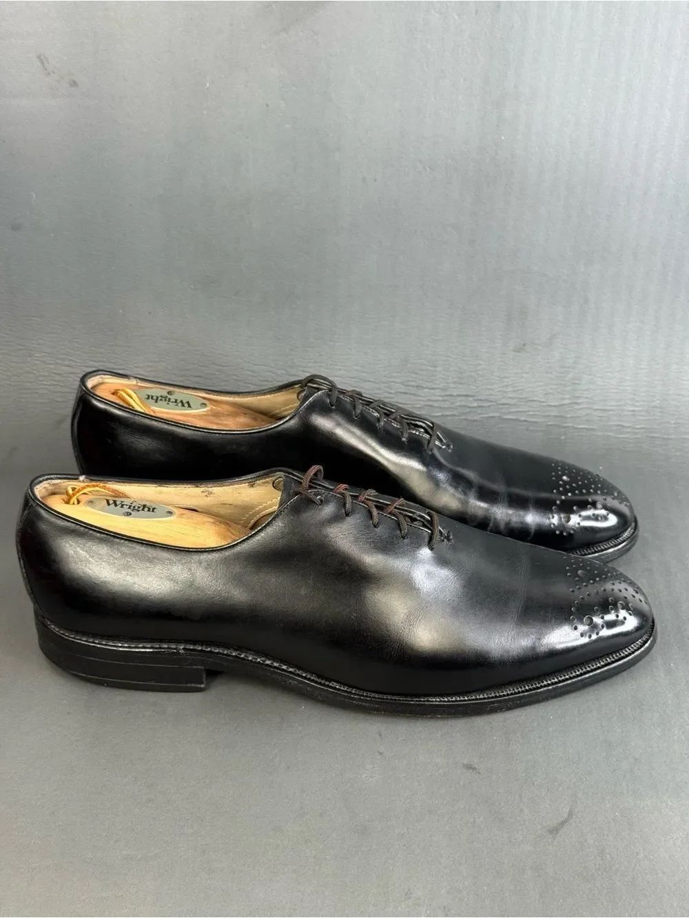Allen Edmonds black leather Berkley Oxford shoes men’s size 9D